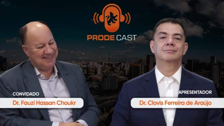 Doutor Clovis Ferreira de Araujo e Doutor Fauzi Hassan Choukr no PRODECAST